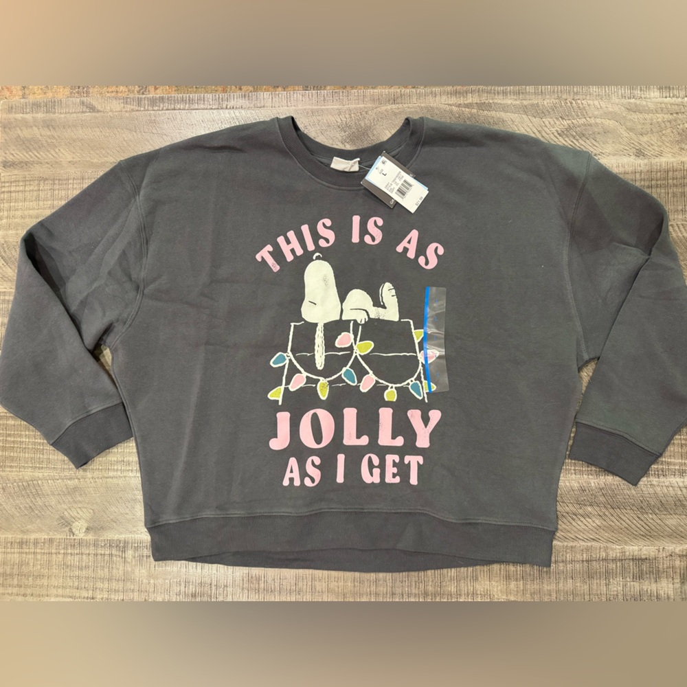Grayson Thread Snoopy Sweatshirt- size L